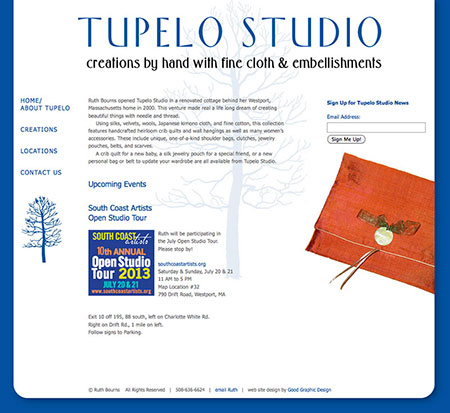 Tupelo Web Site